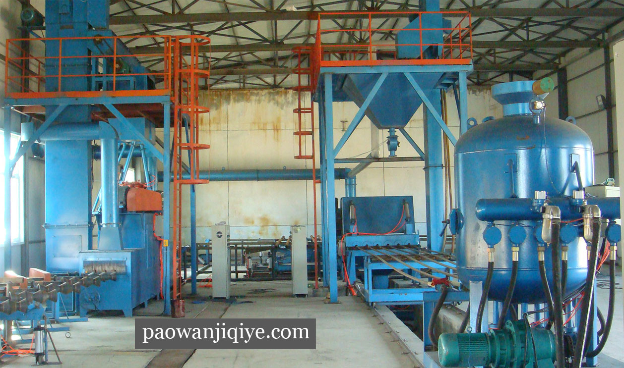 鋼管內(nèi)壁噴砂機