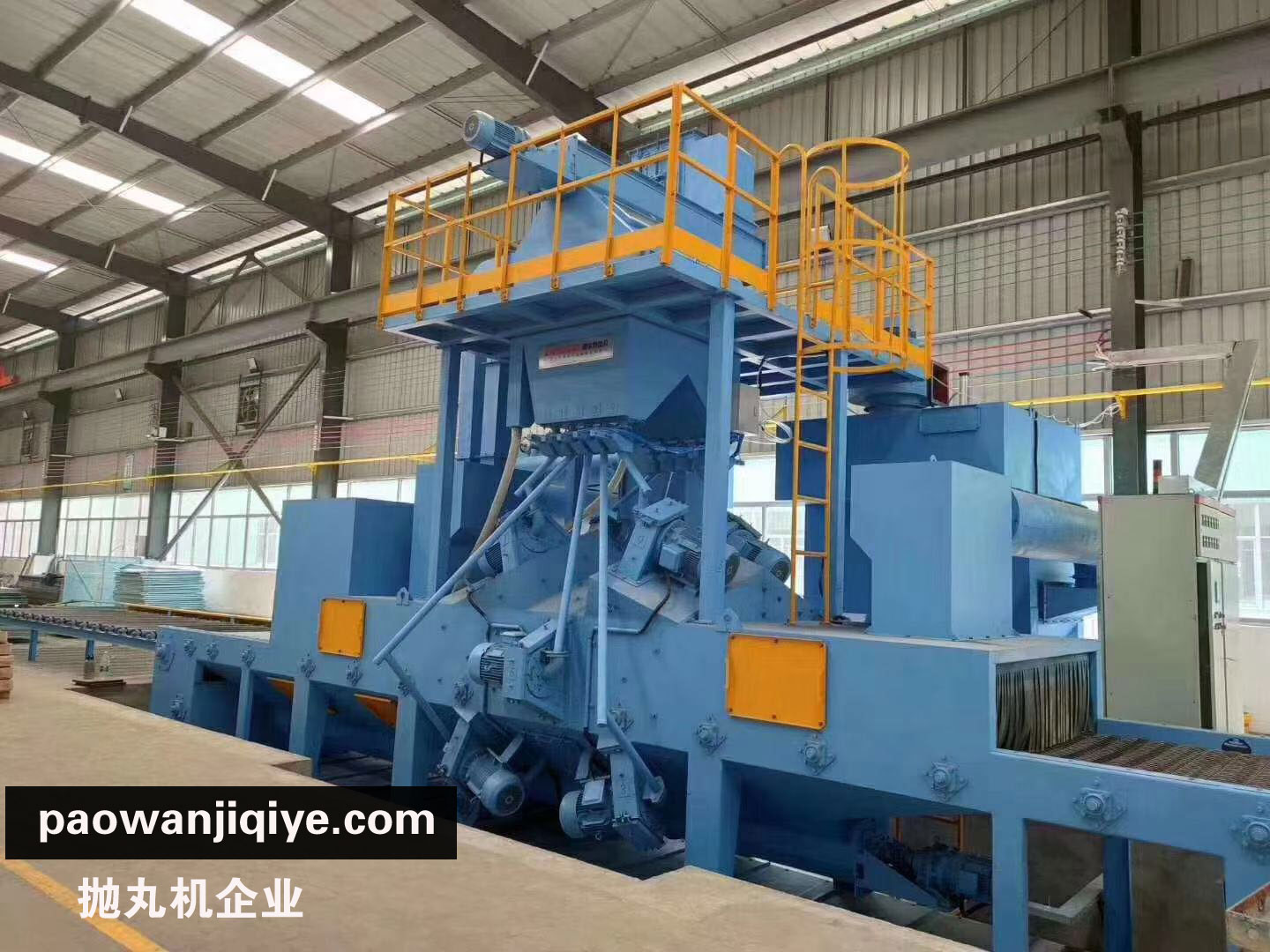 網(wǎng)帶拋丸機(jī)大尺寸圖片